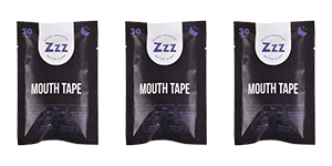 Three packs of Sleep Ease Mouth Tape
